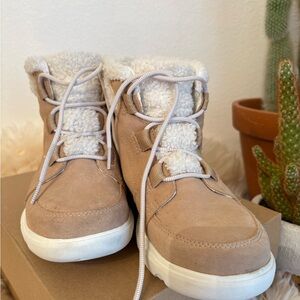 Sorrel Cozy Tan Suede Women's Boots